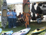 Vendors Staying Cool