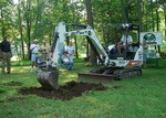 Pavilion Ground Breaking 8/09
