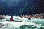 Wildwater Association snapped this picture of the Narrows just below Rowlesburg.