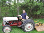 Chip Medford, Site Electrician, takes a well needed break