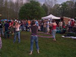 Everyone Hula Hooping!